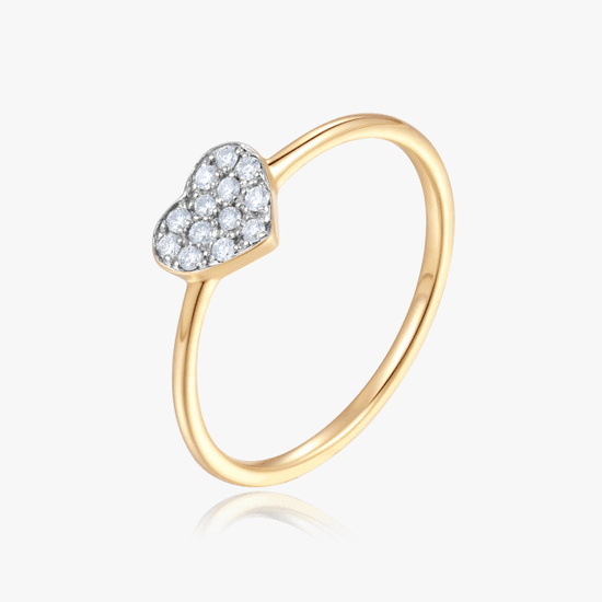 14K Diamond Ring
