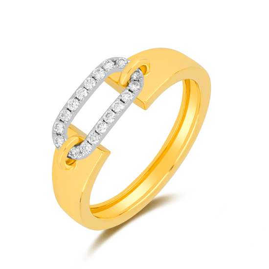 14K Gold and Diamond Ring