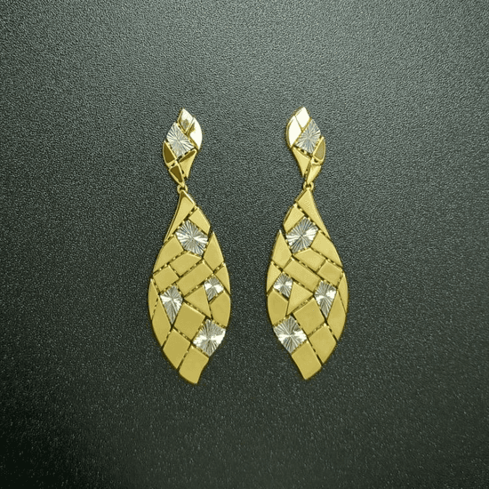 14K Yellow Gold Earring