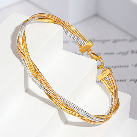 18K 3C Bangle