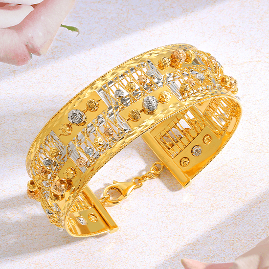 18K 3C Bangle