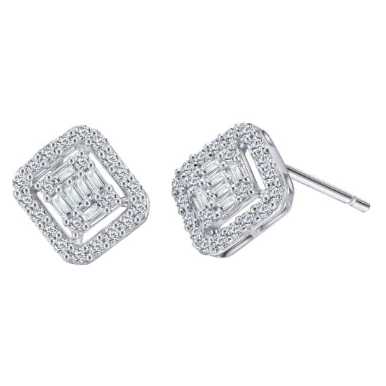 18K Diamond Earring