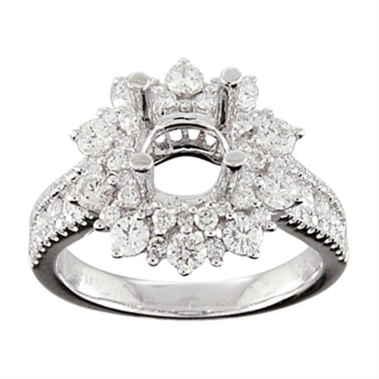 18K Diamond Ring Mounting