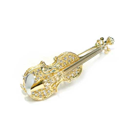 18K Gold Brooch
