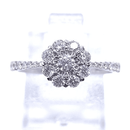 18K Gold Diamond Ring