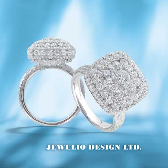 18K Gold Diamond Ring