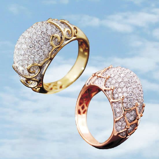 18K Gold Diamond Ring