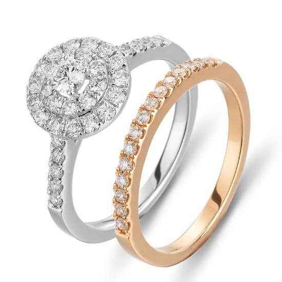 18K Gold Diamond Ring