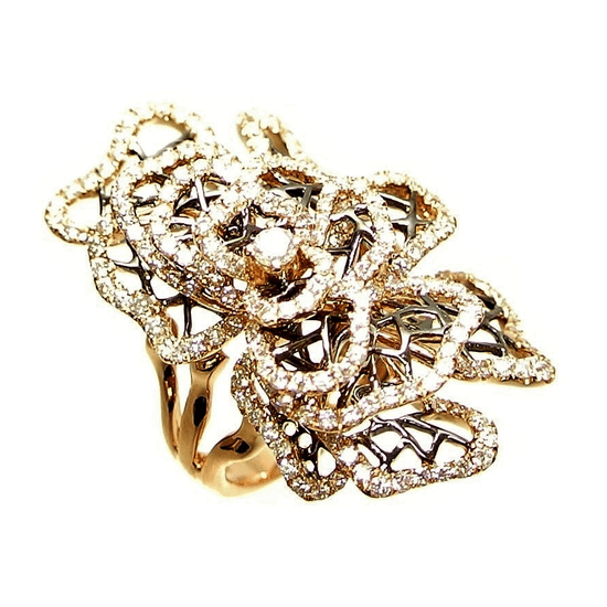 18K Gold Diamond Ring