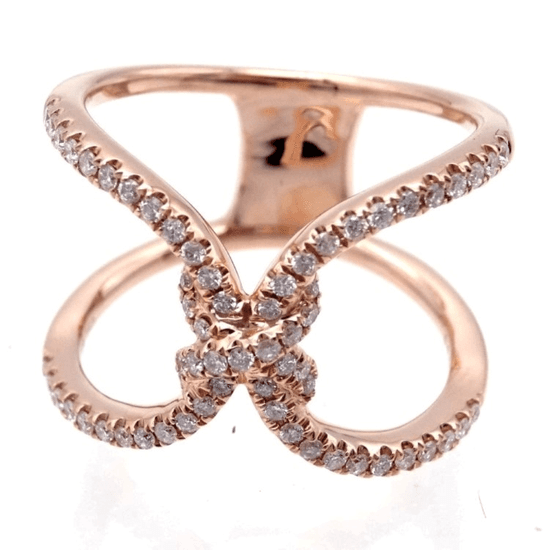 18K Gold Diamond Ring