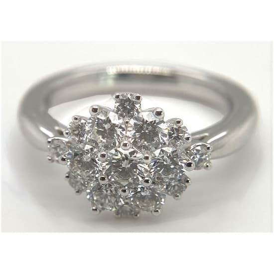 18K Gold Diamond Ring