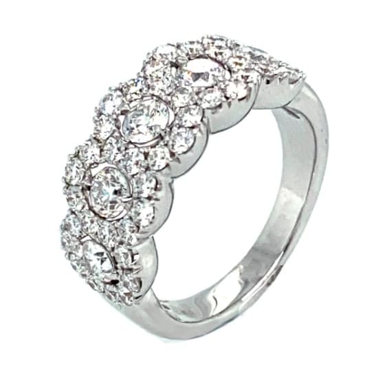 18K Gold Diamond Ring