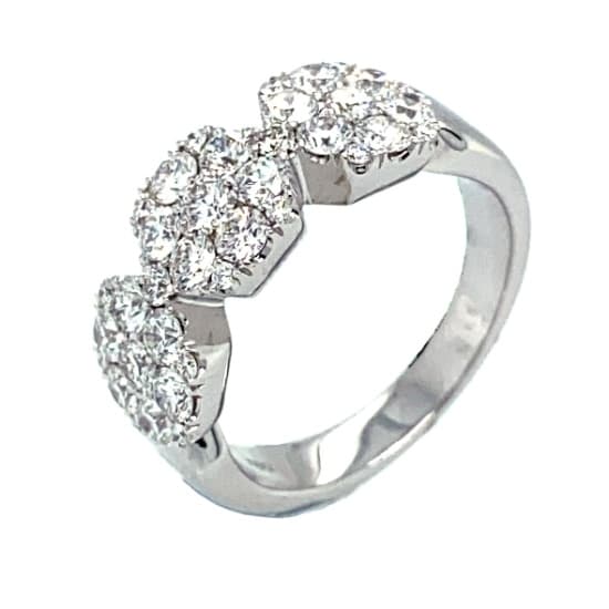 18K Gold Diamond Ring