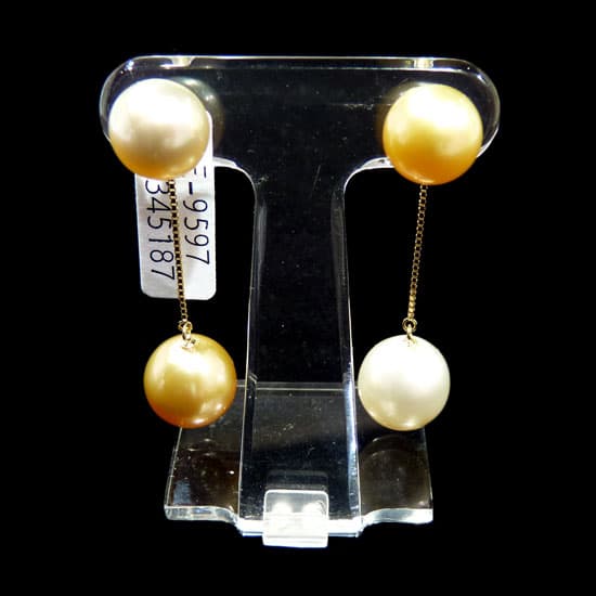 18K Gold Earring