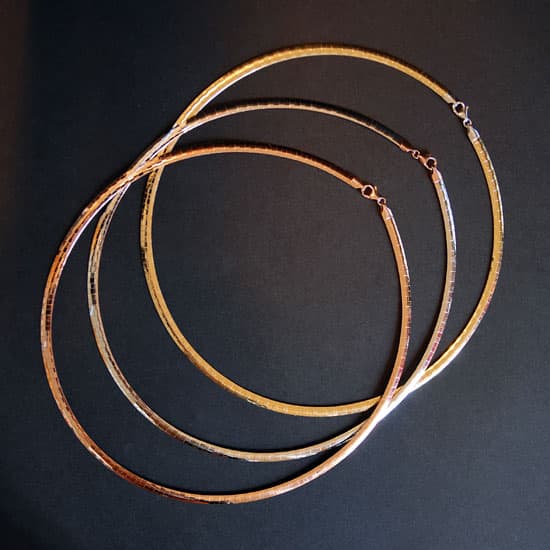 18K Gold Italy Necklace