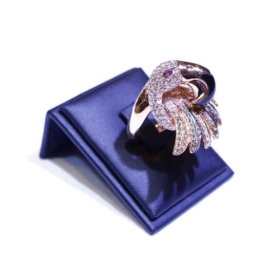 18K Rose Gold Ring