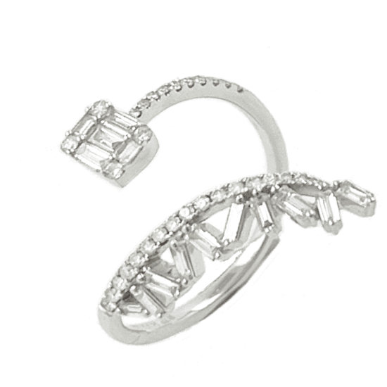 18K WG Diamond Ring