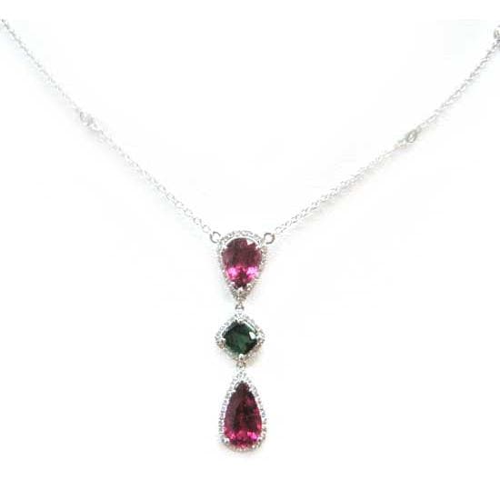 18K White Gold Necklace