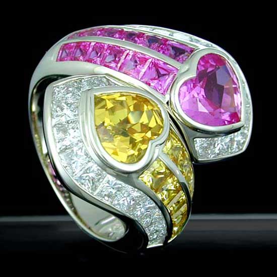 18K White Gold Ring