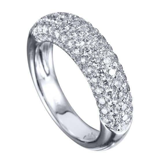 18K White Gold Ring