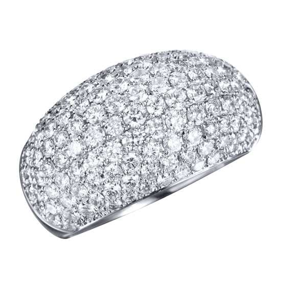 18K White Gold Ring