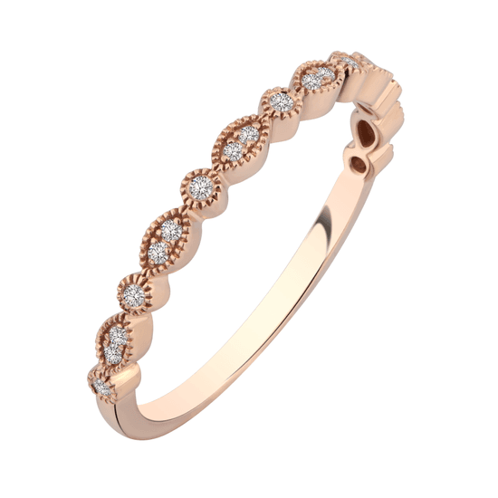 18K diamond ring 8529