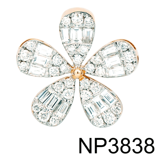 18KR Diamond Pendant