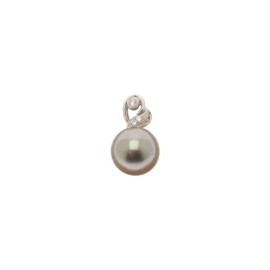 18KW Tahiti Pearl Pendant