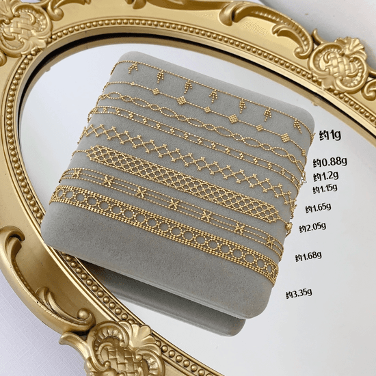 18k gold bracelet