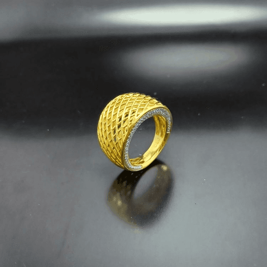 24K Yellow Gold Ring