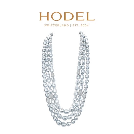3-Row Baroque Necklace 