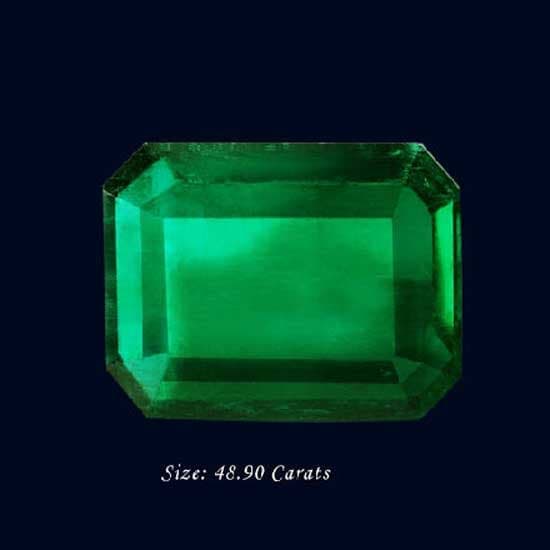 48.9-Carat Emerald