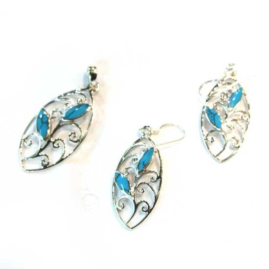 925 Silver Jewelry Set