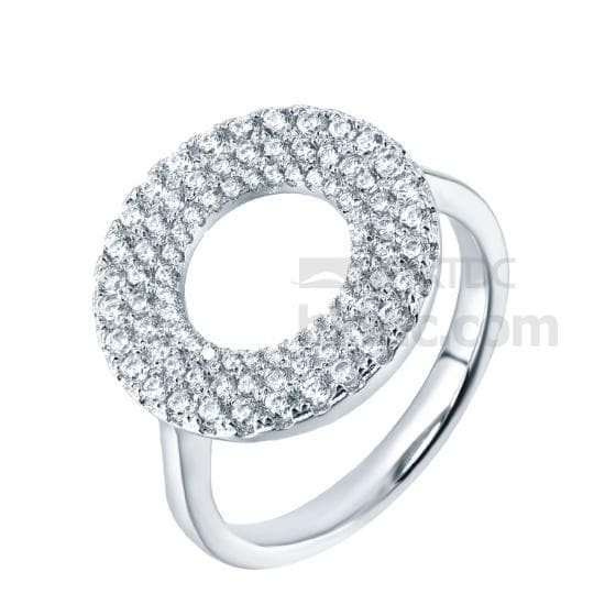 925 Silver Ring with CZ
