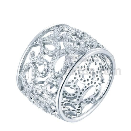 925 Silver Ring with CZ