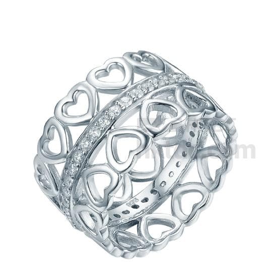 925 Silver Ring with CZ