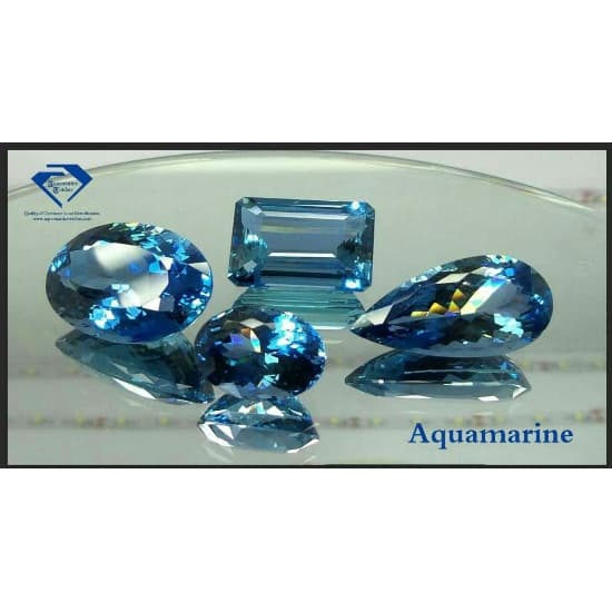 Aquamarine Cut Stones