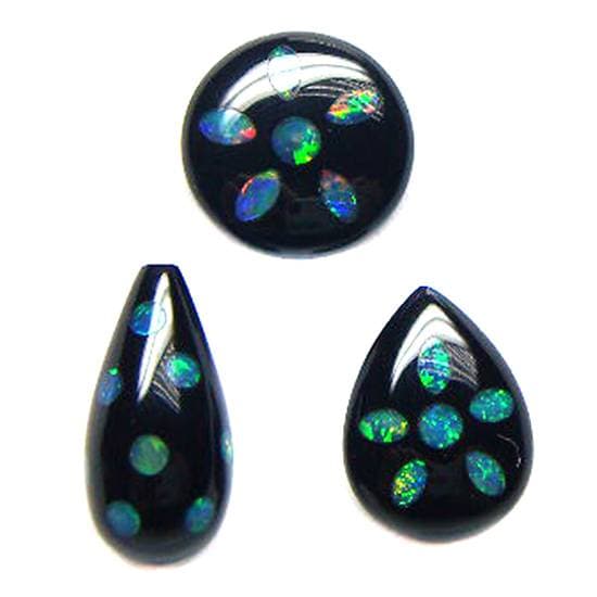 Black Opal With Onyx