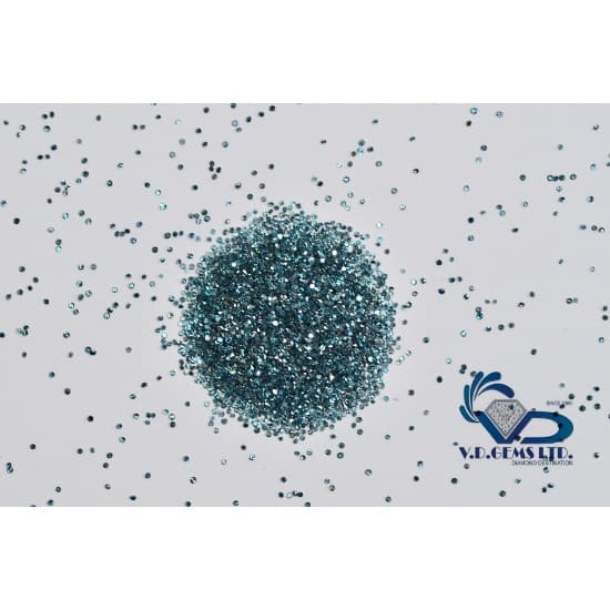 Blue Treated Diamonds