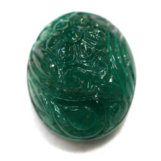 Carved Emerald
