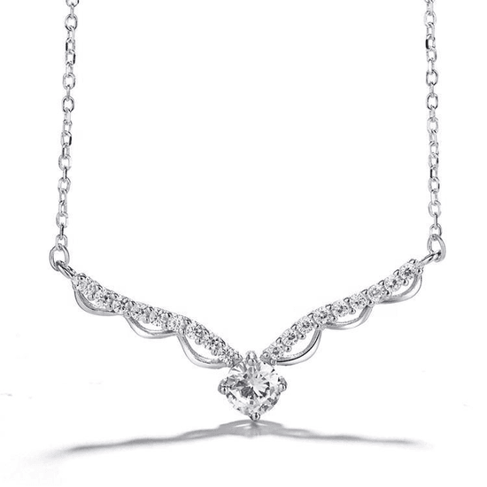 Chevron Pendant Necklace