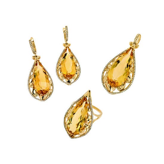 Citrine Pendant