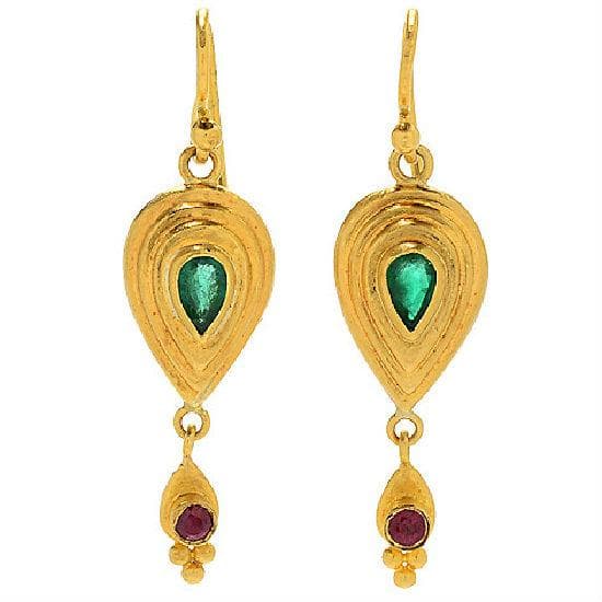 Colourful Drop Earrings