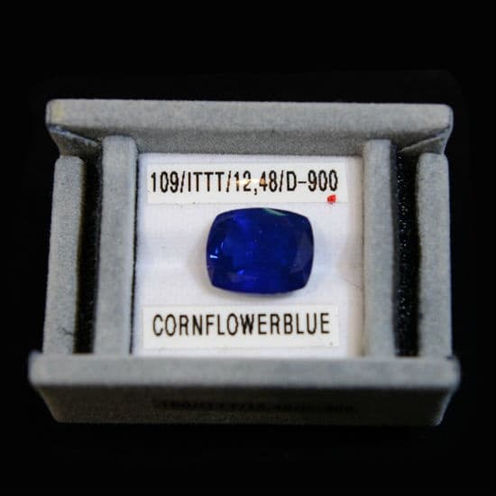 Cornflower Blue Sapphire