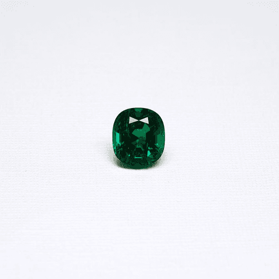Cushion Colombian Emerald