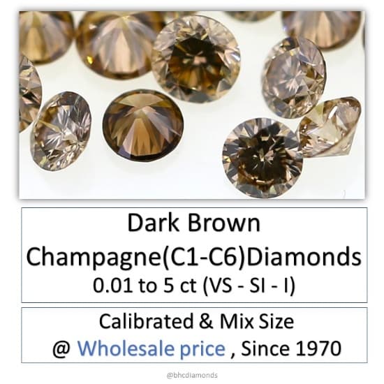 Dark Brown Diamonds