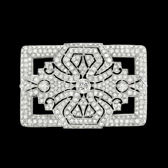 Diamond Brooch