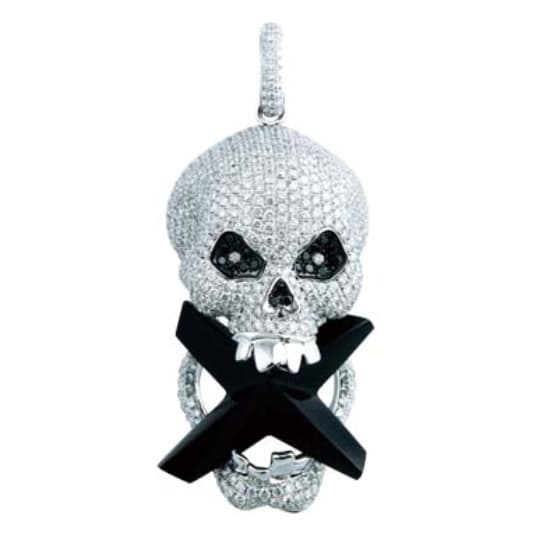Diamond Cross Skull