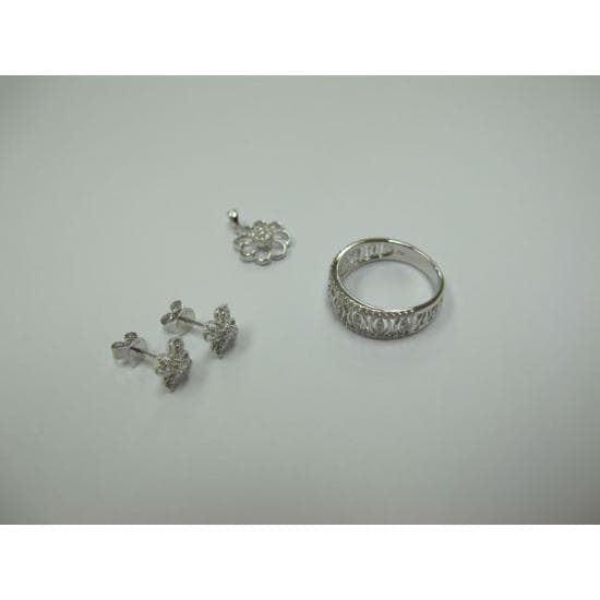 Diamond Jewellery Set