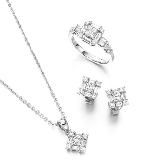 Diamond Jewelry Set